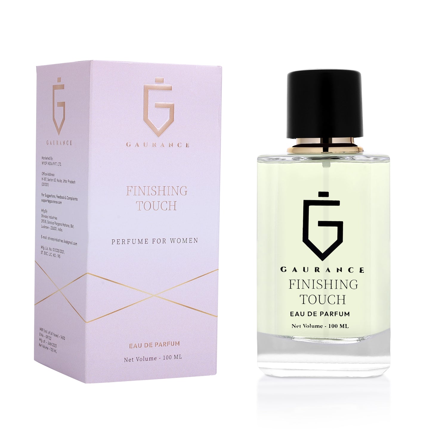Finishing Touch Perfume for Women- Special Edition | Original French Fragrance with long lasting Smell | Eau De Parfum -100 ML