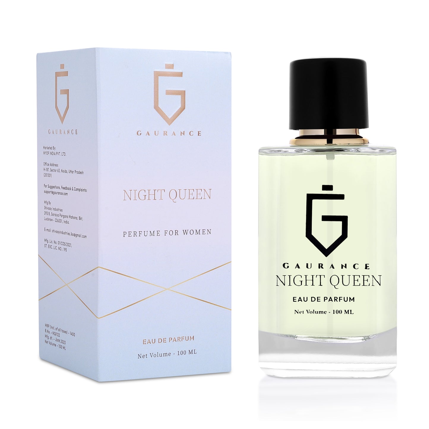 Night Queen Perfume for Women- Special Edition | Original French Fragrance with long lasting Smell | Eau De Parfum -100 ML